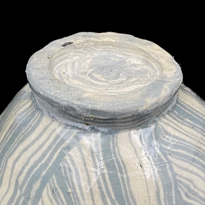広島県重要無形文化財 錦練上手保持者 内田 泰秀 作 表裏貫通錦練上手 抹茶碗 1971年作陶 和のロックグラス 陶器茶碗 #367