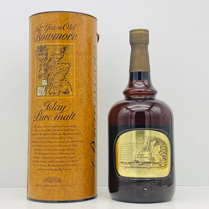 1980年代前半流通、ボウモア（BOWMORE）12年、1,000ml, 43% #68