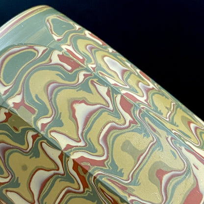 常滑市無形文化財保持者 小西 洋平 作 朱泥練り上げ源心彩 手引ろくろ 茶器 酒器 一対 #383