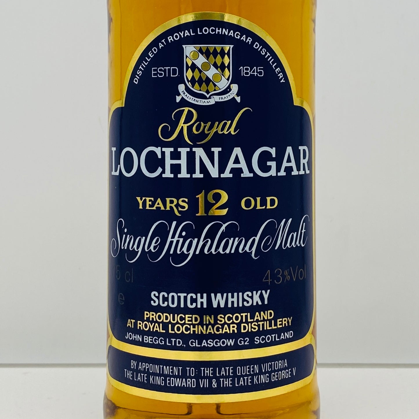 1980年代流通、ロイヤルロッホナガー（ROYAL LOCHNAGAR）12年、750ml, 43% #67