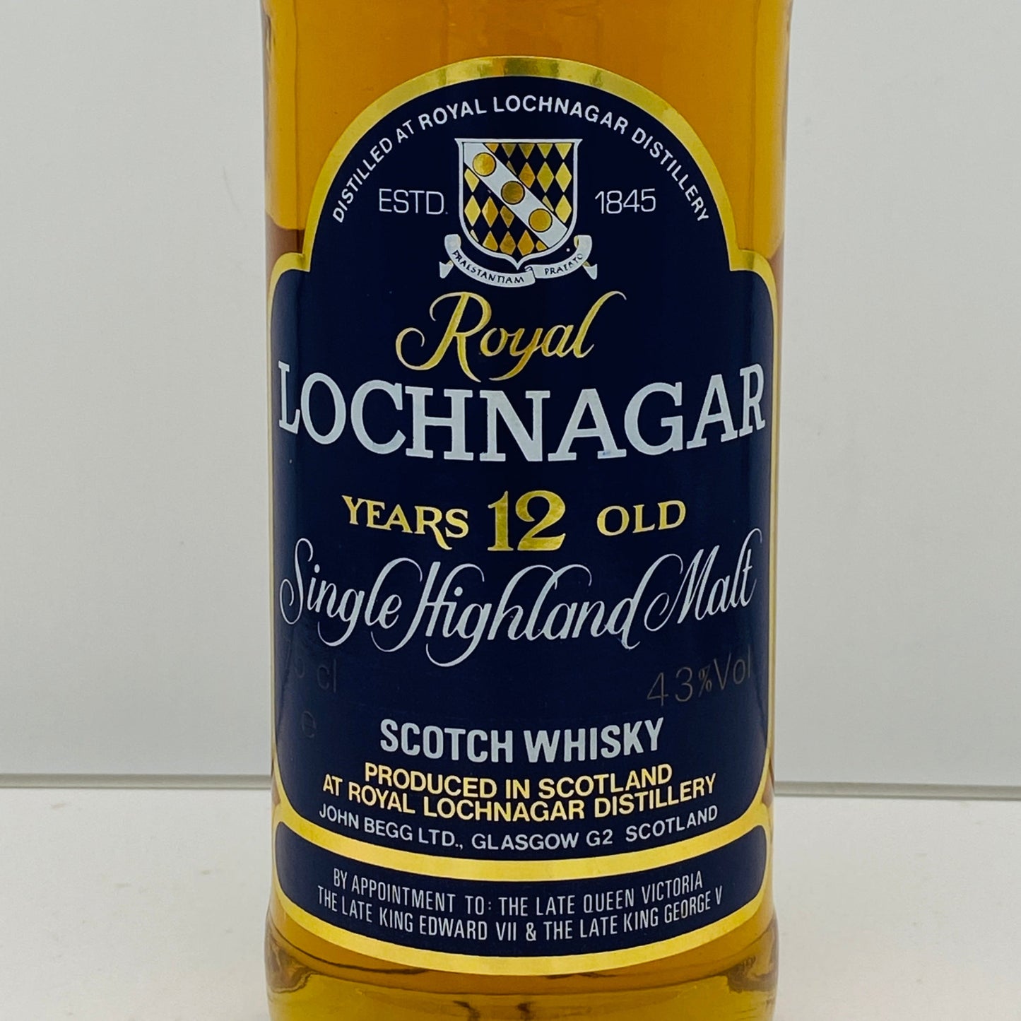 1980年代流通、ロイヤルロッホナガー（ROYAL LOCHNAGAR）12年、750ml, 43% #67