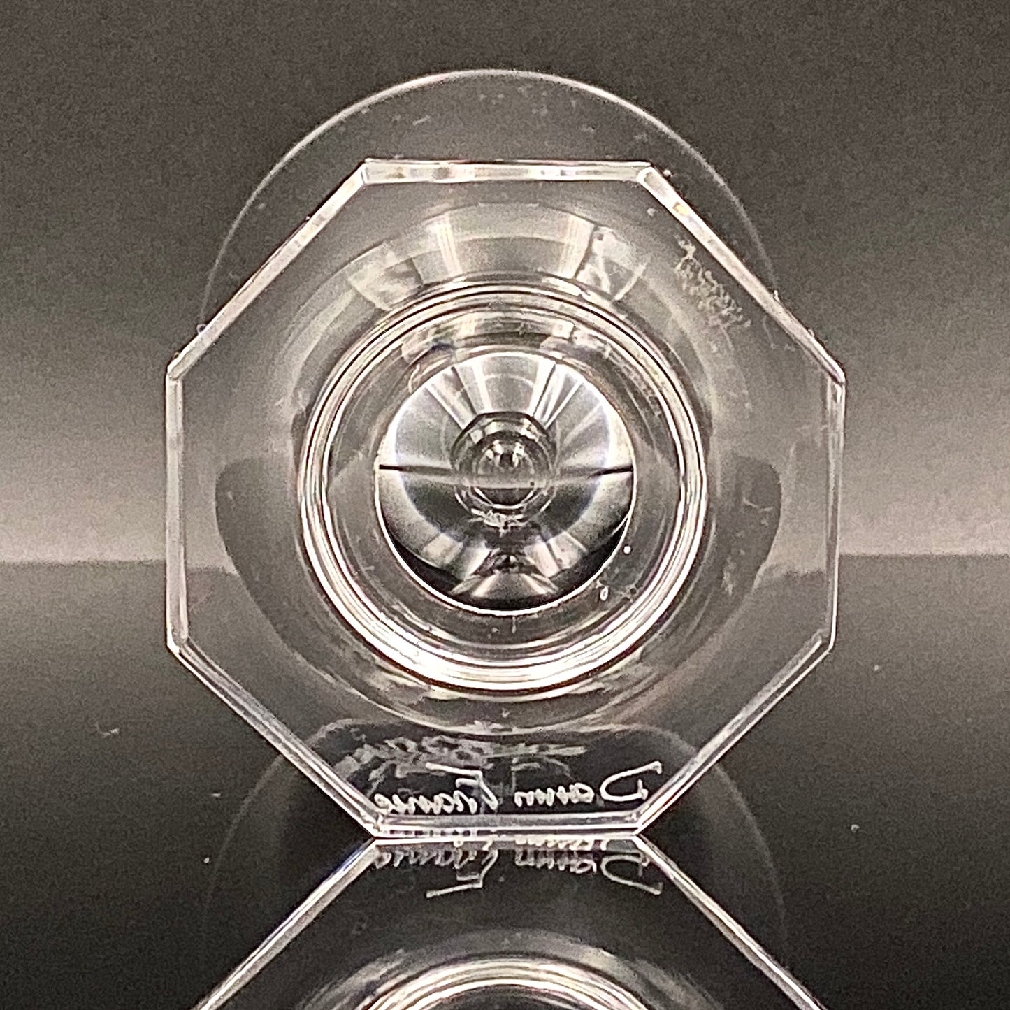 DAUM CRYSTAL（ドームクリスタル） Vette de Saison（ヴェット・ドゥ・セゾン） 花文彫刻 グラス6点セット #73