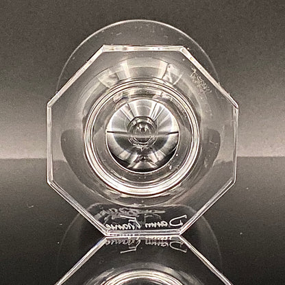 DAUM CRYSTAL（ドームクリスタル） Vette de Saison（ヴェット・ドゥ・セゾン） 花文彫刻 グラス6点セット #73