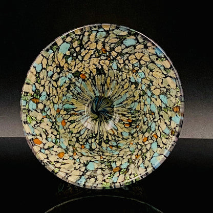 石井 康治 作 手吹き硝子  海月 クラゲ グラス１点 #78