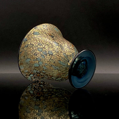 石井 康治 作 手吹き硝子  海月 クラゲ グラス１点 #78