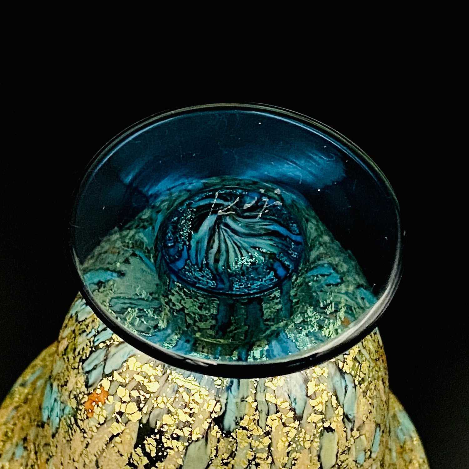 石井 康治 作 手吹き硝子 海月 クラゲ グラス1点 #78 – Antique Liquor