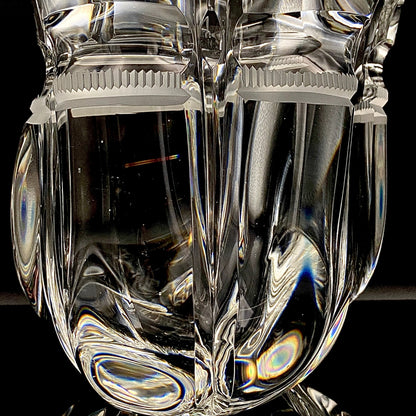 吉田 丈夫 作 『光裳』手吹き硝子クリスタル アイスボウル（Ice Bowl）、大型作品  #79