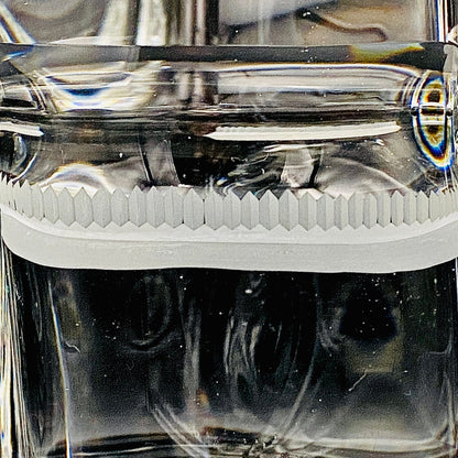 吉田 丈夫 作 『光裳』手吹き硝子クリスタル アイスボウル（Ice Bowl）、大型作品  #79