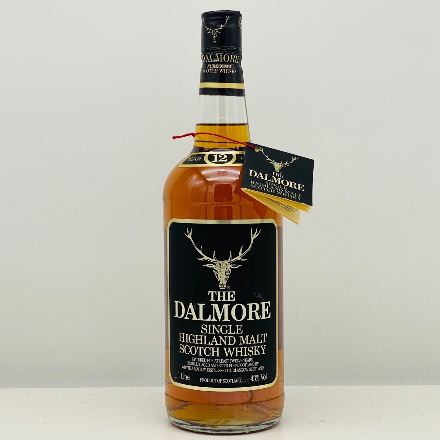 1980年代流通、ダルモア（DALMORE）12年、1,000ml, 43% #83
