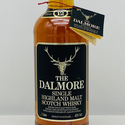 1980年代流通、ダルモア（DALMORE）12年、1,000ml, 43% #83