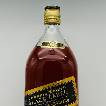 1980年代前半流通、ジョニーウォーカー ブラックラベル 12年、4.5L、4,500ml、43%、特大 ガロンボトル #85