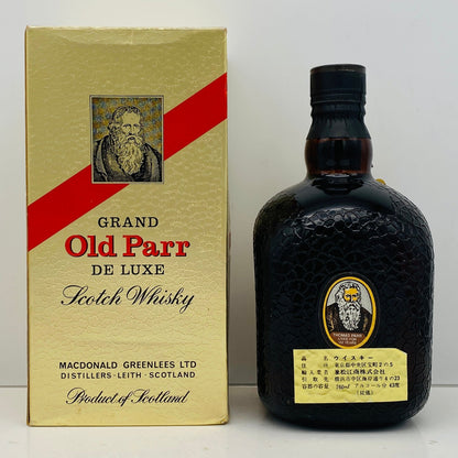 1970年代前半流通、GRAND OLD PARR（グランドオールドパー）760ml, 43%、スプリングキャップ、スクリューキャップ #84
