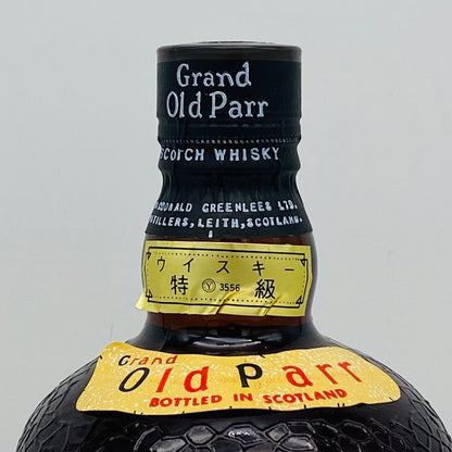 1970年代前半流通、GRAND OLD PARR（グランドオールドパー）760ml, 43%、スプリングキャップ、スクリューキャップ #84
