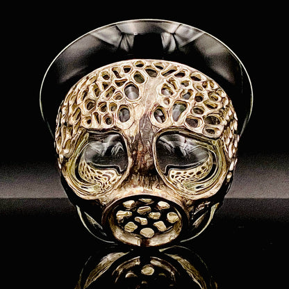 人間国宝 北村 眞一 最高傑作 蝋型鋳銀 吹込硝子 盃１点 #87