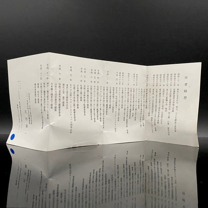 人間国宝 北村 眞一 最高傑作 蝋型鋳銀 吹込硝子 盃１点 #87