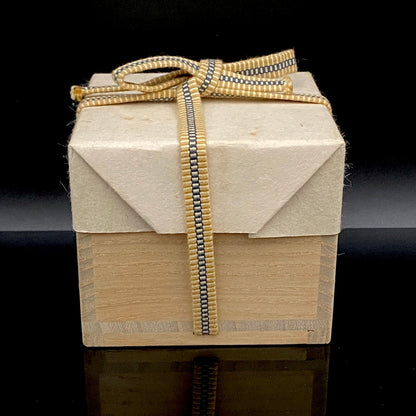 人間国宝 北村 眞一 最高傑作 蝋型鋳銀 吹込硝子 盃１点 #87