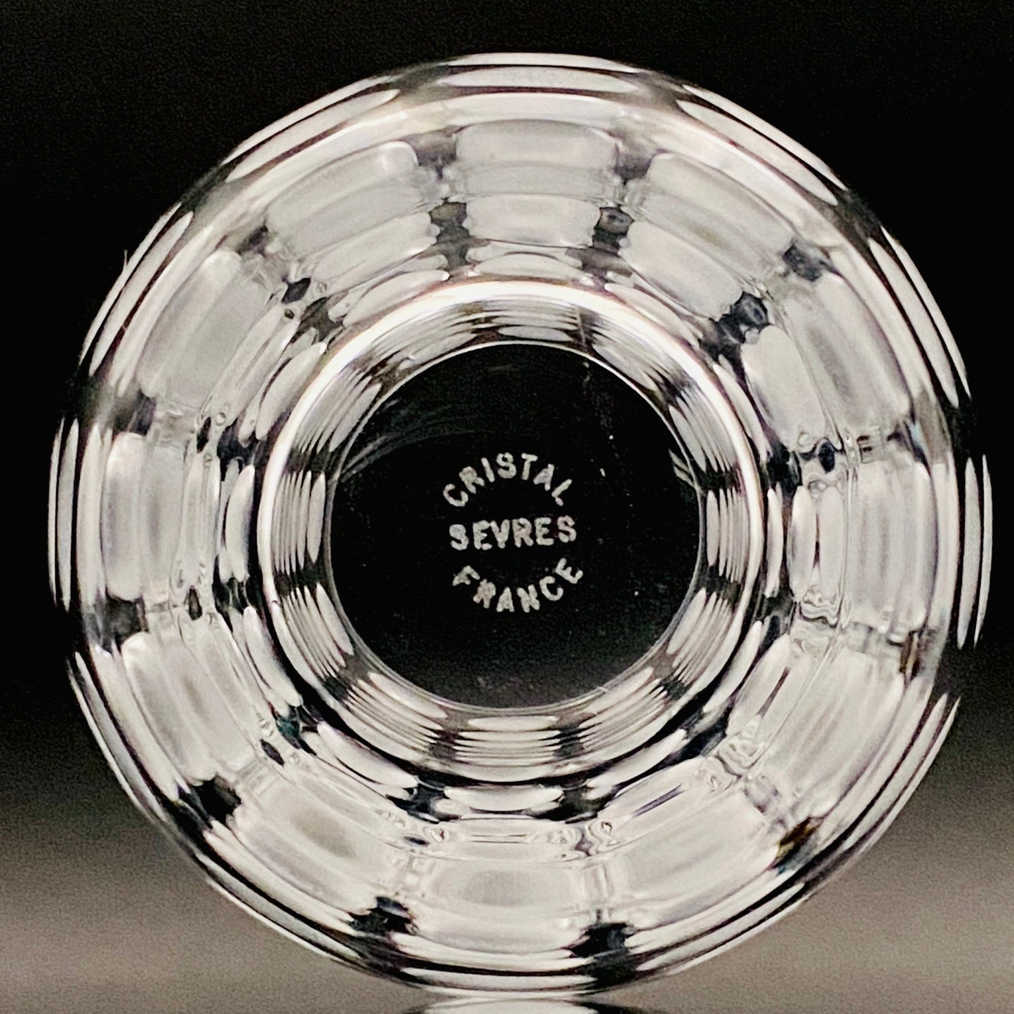 SÈVRES （セーブル）フランス国立陶磁器製作所 クリスタル タンブラーグラス 1960年代制作 1点 #86