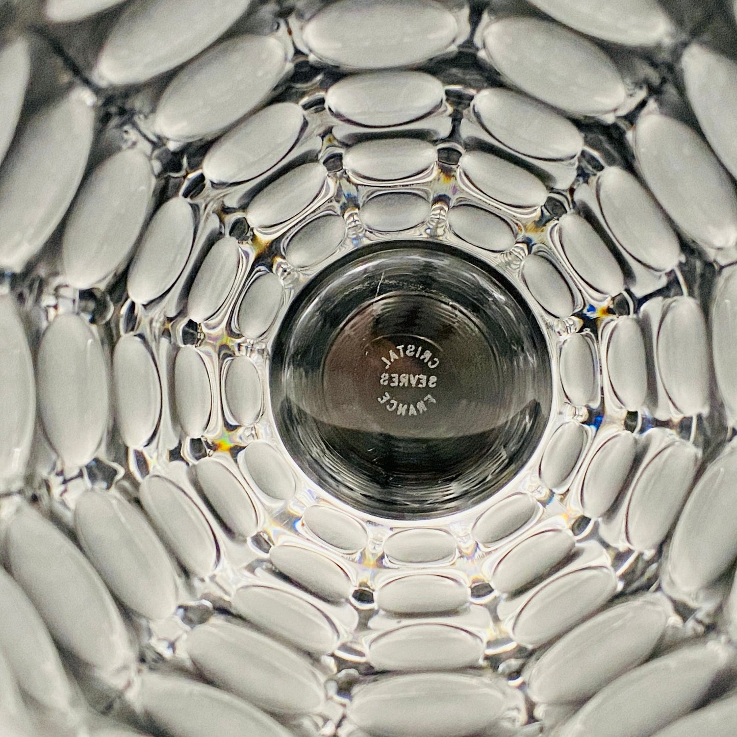 SÈVRES （セーブル）フランス国立陶磁器製作所 クリスタル タンブラーグラス 1960年代制作 1点 #86