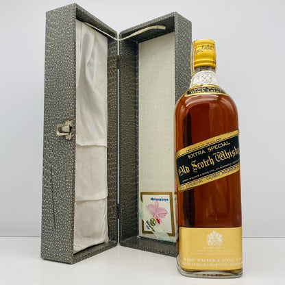 1970年代半ば流通、ジョニーウォーカー ブラックラベル エキストラスペシャル 760ml、43% #93