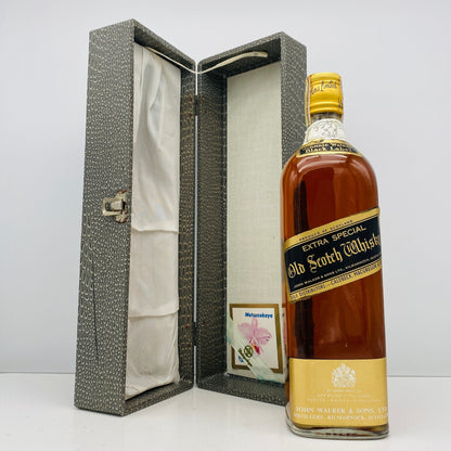 1970年代半ば流通、ジョニーウォーカー ブラックラベル エキストラスペシャル 760ml、43% #93