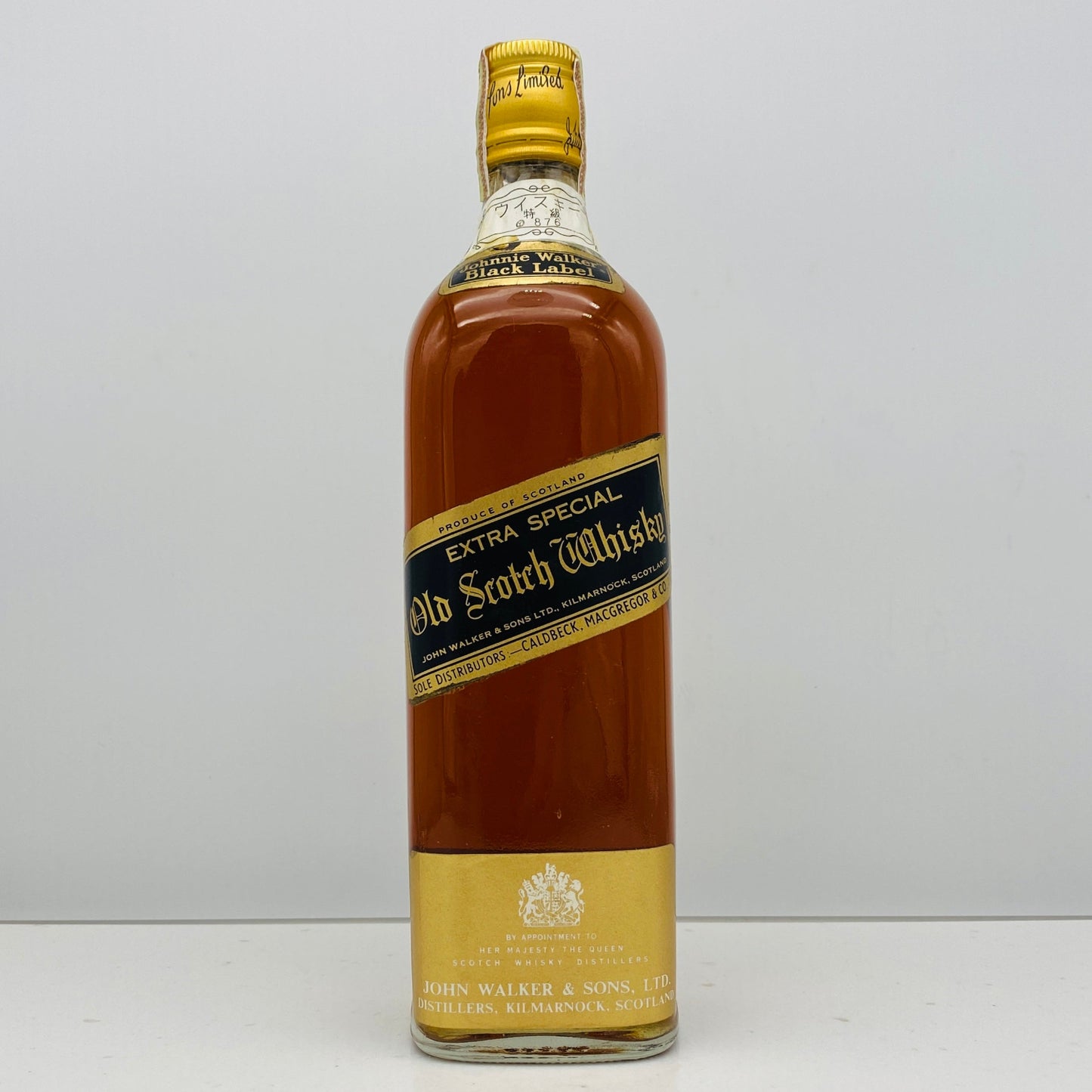 1970年代半ば流通、ジョニーウォーカー ブラックラベル エキストラスペシャル 760ml、43% #93