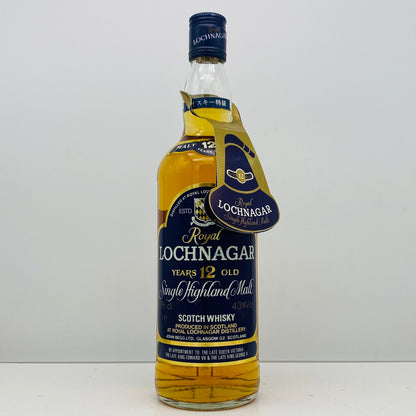 1980年代流通、ロイヤルロッホナガー（ROYAL LOCHNAGAR）12年、750ml, 43% #92