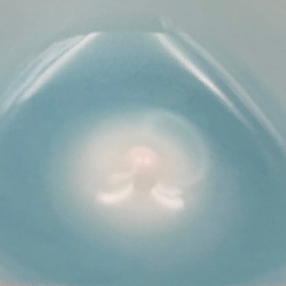 Metropolitan Museum of Art Collection Artist, Japan Ceramic Art Exhibition Grand Prix Winner: Shigekazu Nagae - "Form of Otsumi" Celadon Glazed Porcelain Covered Sake Vessel, Japanese Shot Glass, Made in 2014 #432