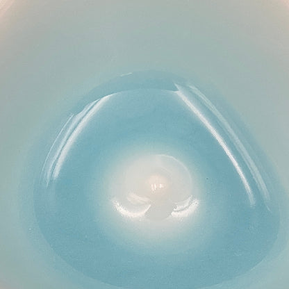 Metropolitan Museum of Art Collection Artist, Japan Ceramic Art Exhibition Grand Prix Winner: Shigekazu Nagae - "Form of Otsumi" Celadon Glazed Porcelain Covered Sake Vessel, Japanese Shot Glass, Made in 2014 #432