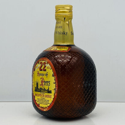 1980年代流通、ハウスオブピアーズ（House of Peers）22年、スコッチモルトウィスキー、750ml, 43% #91