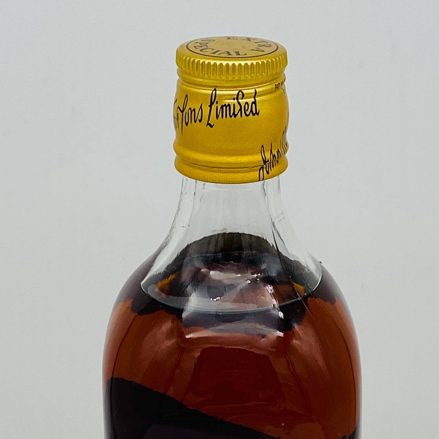 1970年代前半流通、ジョニーウォーカー ブラックラベル 86.8PROOF 4