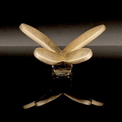 北村 一朗 作 金属工芸 栓抜き 蝶 #99