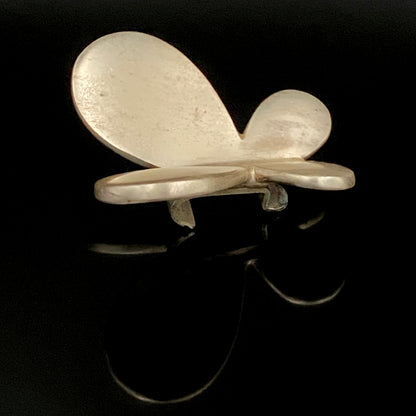 北村 一朗 作 金属工芸 栓抜き 蝶 #99