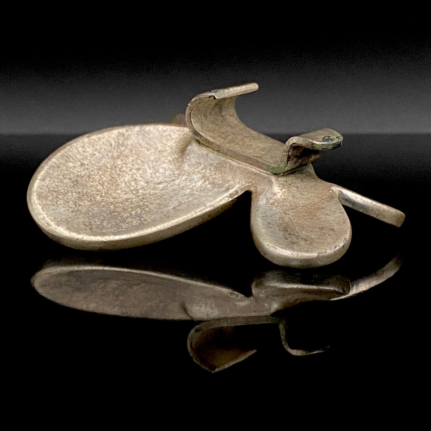 北村 一朗 作 金属工芸 栓抜き 蝶 #99