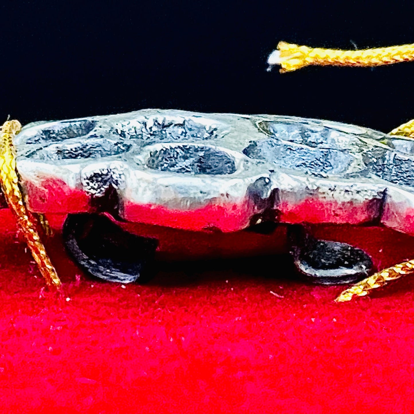 北村 一朗 作 金属工芸 栓抜き ぶどう #98