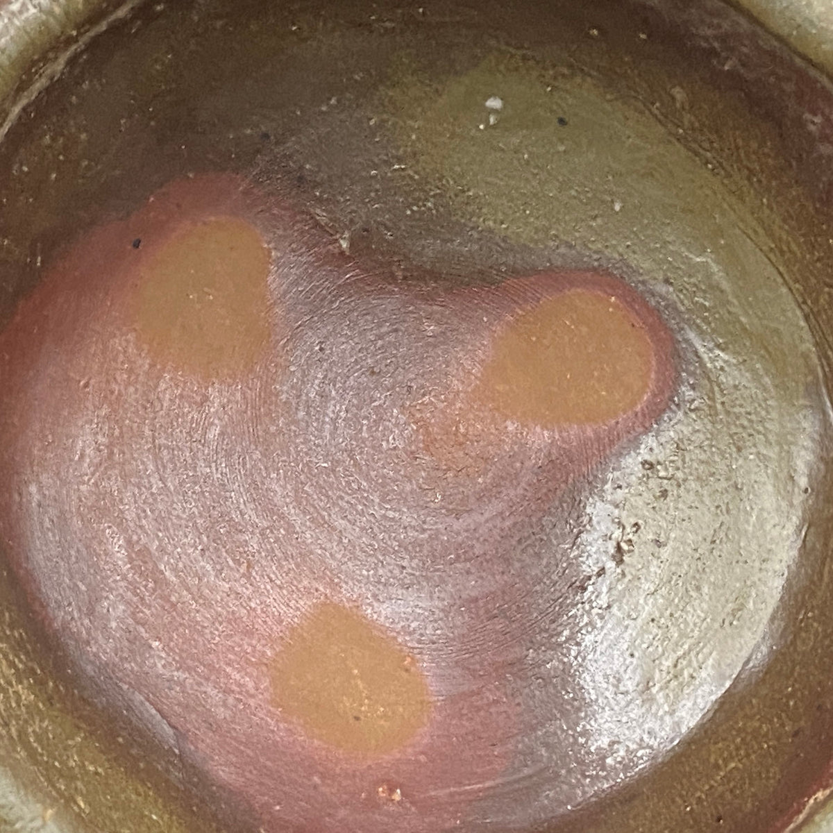 Member of Japan Kogei Association, Taizo Ishino, Anagama Fired Bizen Tea Bowl, Japanese-Style Rocks Glass, Accompanied by Brochure with Essay by Akutagawa Prize-Winning Author Tetsuro Miura #446