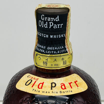 1970年代前半流通、GRAND OLD PARR（グランドオールドパー）760ml, 43%、スプリングキャップ、スクリューキャップ #96