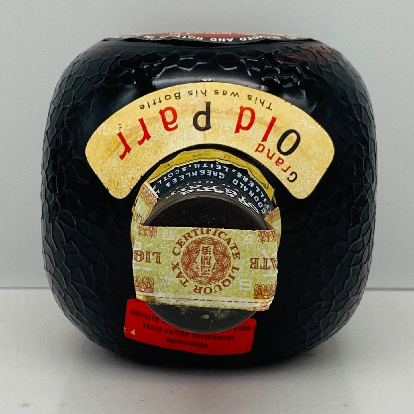 1970年代前半流通、GRAND OLD PARR（グランドオールドパー）760ml, 43%、スプリングキャップ、スクリューキャップ #96