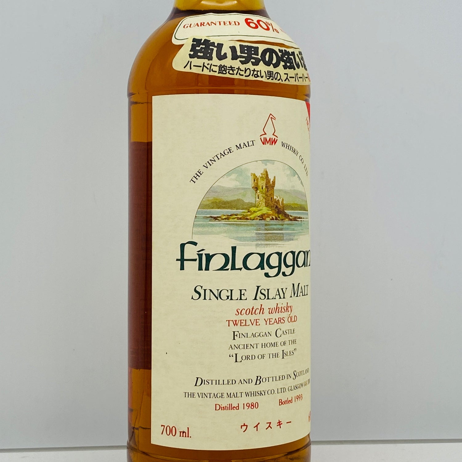1980年蒸留樽入れ、1993年生産、フィンラガン（Finlaggan）シングル