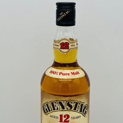 1970年代蒸留、1980年代流通、グレンスタッグ（GLEN STAG）12年、100％ ピュアモルトスコッチウイスキー 750ml, 43% #104