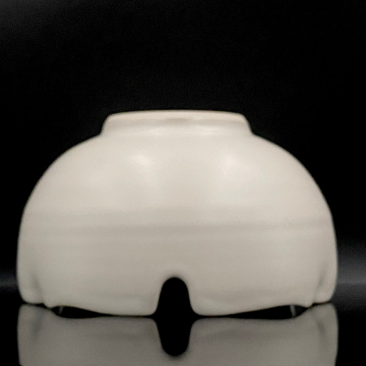 Kyoto Prefecture Cultural Merit Award Recipient, Sodeisha Founder Hikaru Yamada, White-Glazed Bowl, Ice Bowl #420