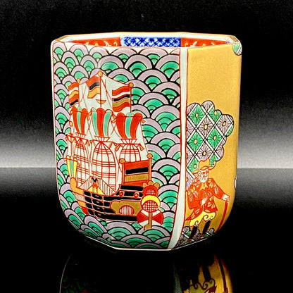 林九郎 作 南蛮渡来 ロックグラス #101