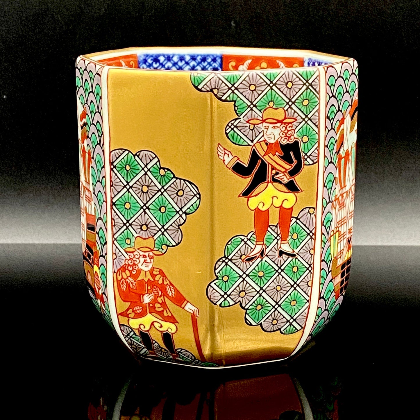 林九郎 作 南蛮渡来 ロックグラス #101