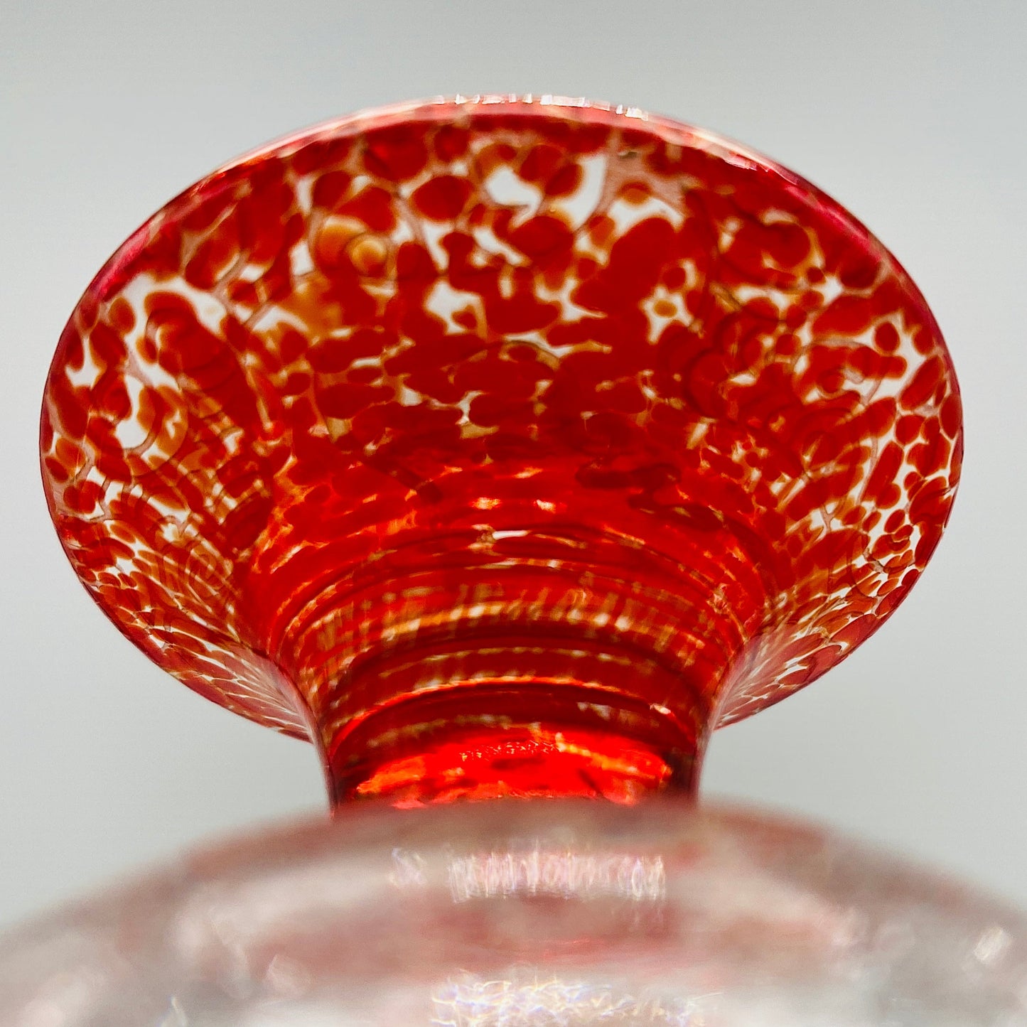 坂田 甚内（Jin）作 手吹き硝子 玻璃盃深甚紋グラス #103