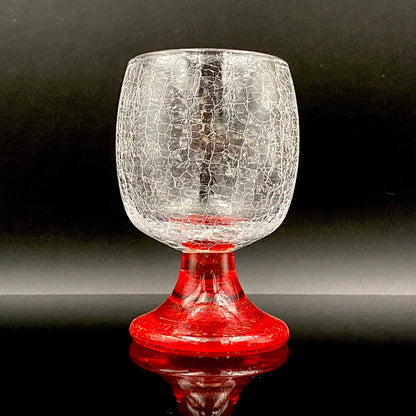 坂田 甚内（Jin）作 手吹き硝子 玻璃盃深甚紋グラス #103