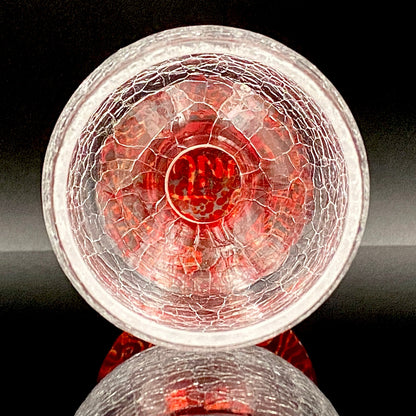 坂田 甚内（Jin）作 手吹き硝子 玻璃盃深甚紋グラス #103