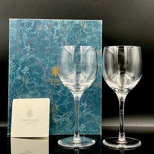 Saint Louis Crystal（サンルイ クリスタル ）APOLLO（アポロ）モデル グラス２点セット #108