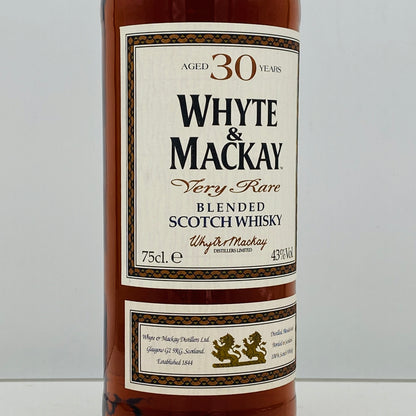 1990年代流通、ホワイトマッカイ（WHITE&MACKAY）30年、750ml, 43% #112
