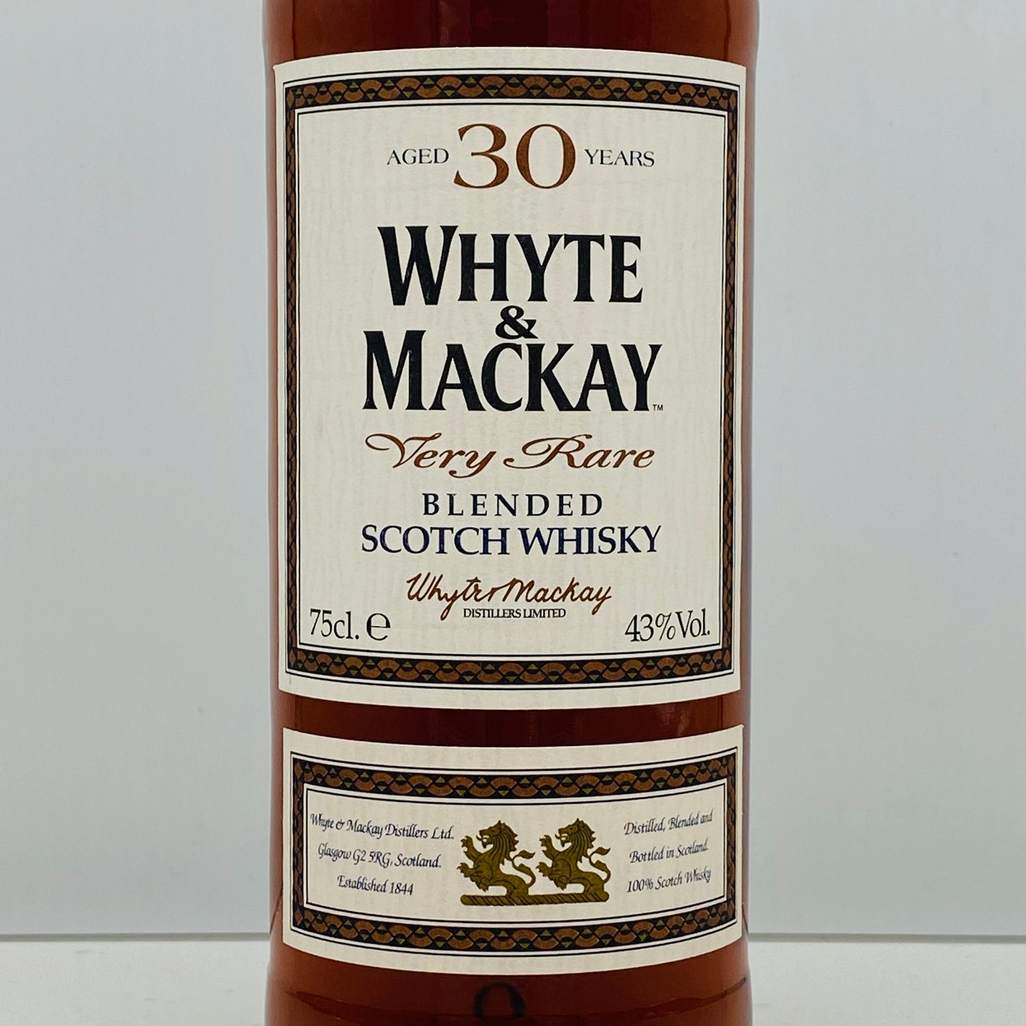 1990年代流通、ホワイトマッカイ（WHITE&MACKAY）30年、750ml, 43% #112