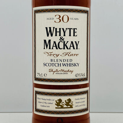 1990年代流通、ホワイトマッカイ（WHITE&MACKAY）30年、750ml, 43% #112