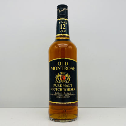 1990年代前半流通、オールドモントローズ（OLD MONTROSE）ピュアモルト（PUREMALT）12年、750ml、43% #115